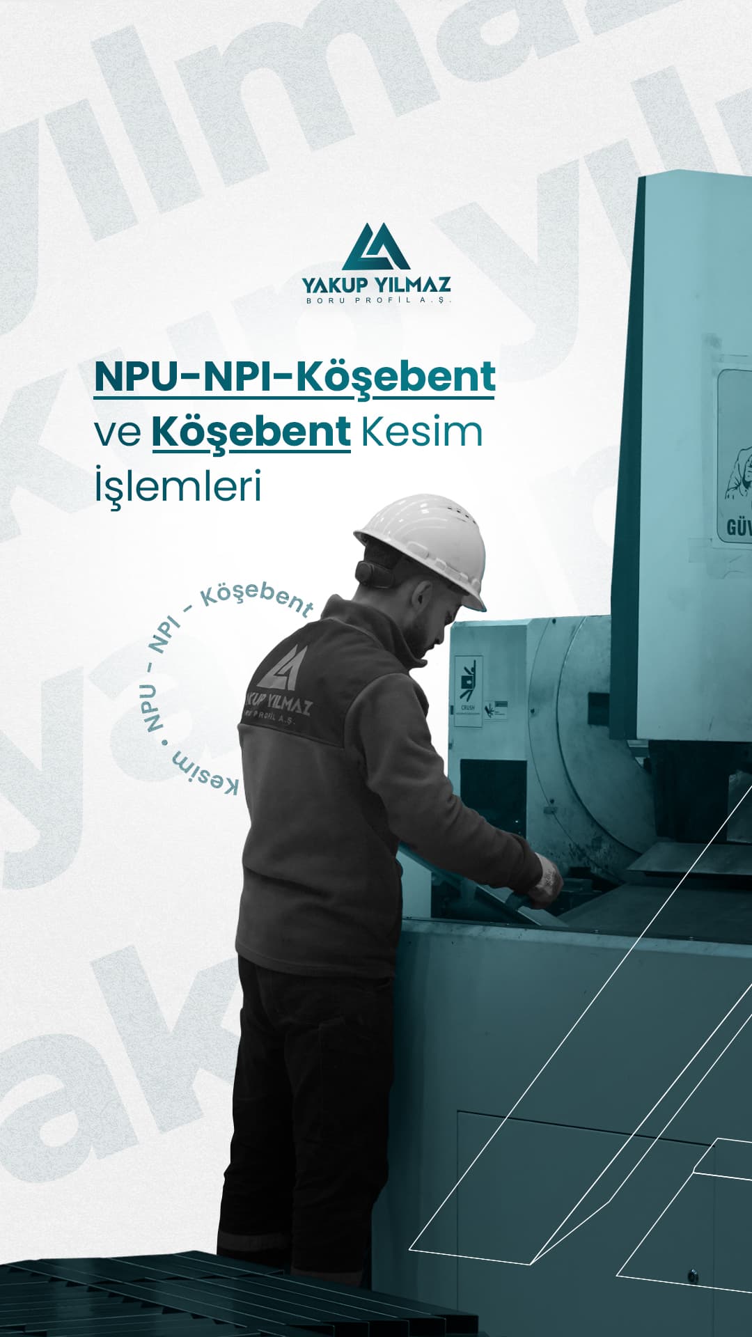 Npu NPI Köşebent Kesim İşlemleri