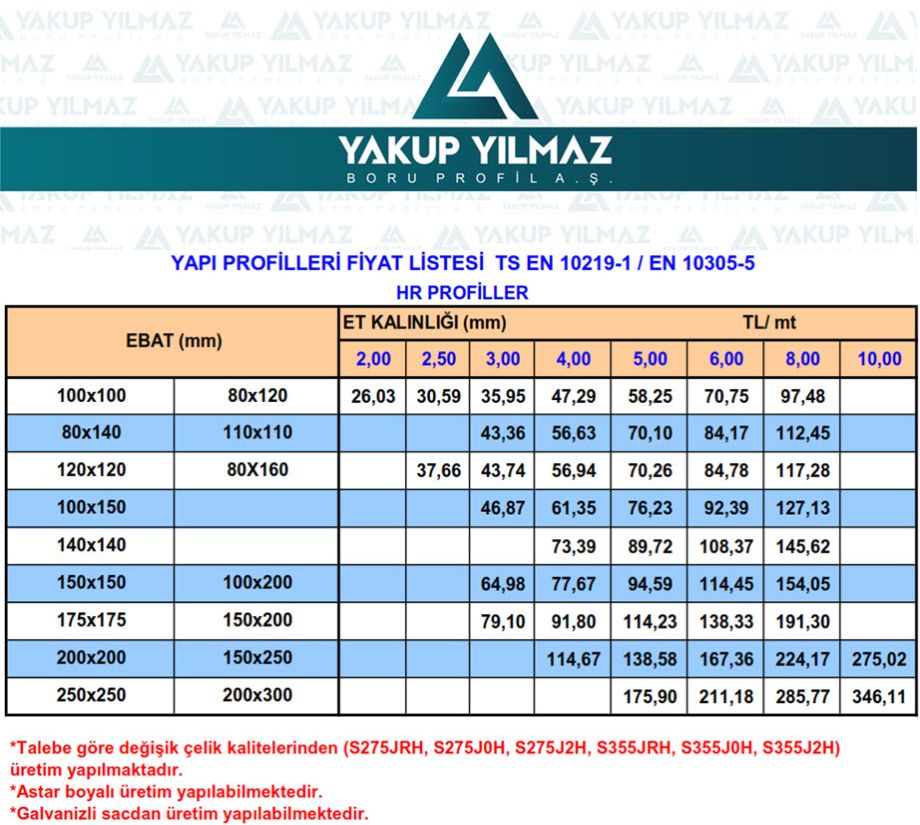 YakupYilmazBoru_Profil_fiyatlari-04-11-2019